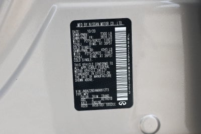 2021 INFINITI QX80 SENSORY