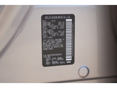 2024 INFINITI QX80 SENSORY