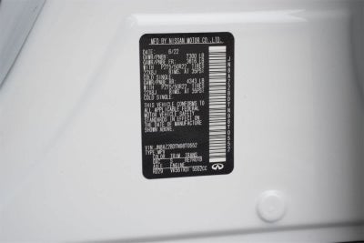 2022 INFINITI QX80 SENSORY