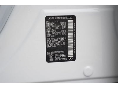 2022 INFINITI QX80 SENSORY