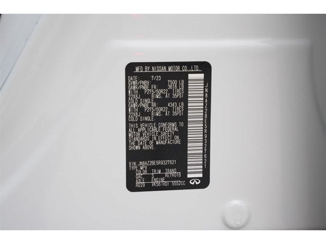 2024 INFINITI QX80 SENSORY