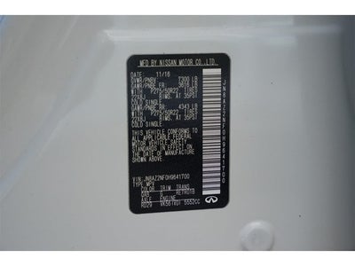 2017 INFINITI QX80 2WD