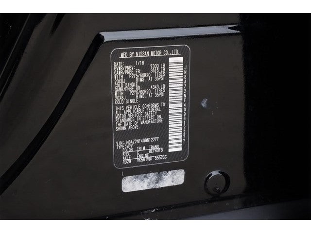 2016 INFINITI QX80 2WD 4dr