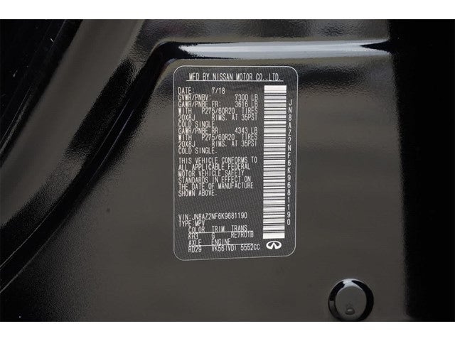 2019 INFINITI QX80 LUXE