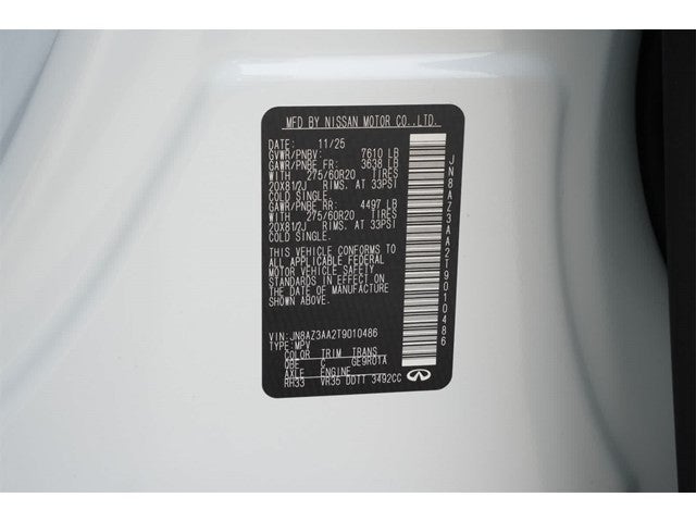 2026 INFINITI QX80 PURE