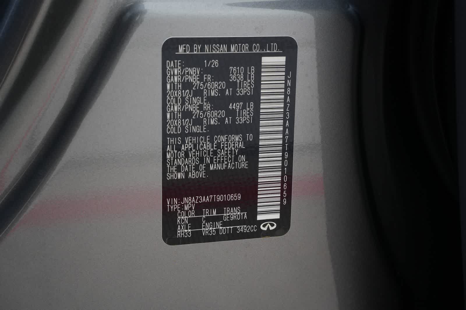 2026 INFINITI QX80 PURE