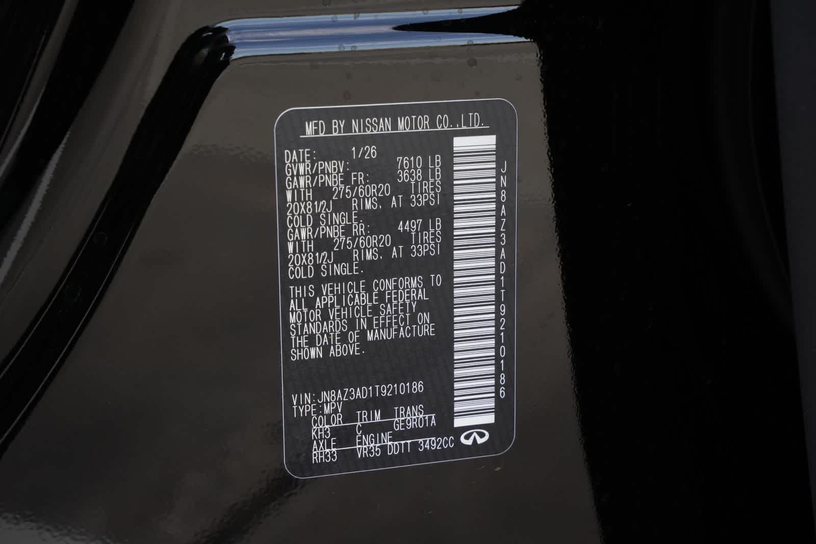 2026 INFINITI QX80 PURE