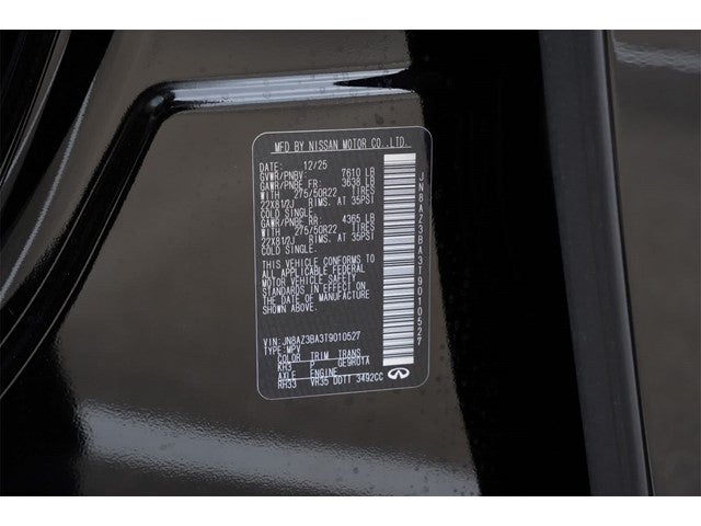 2026 INFINITI QX80 LUXE