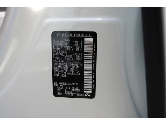 2026 INFINITI QX80 LUXE