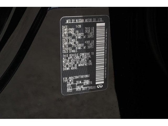 2026 INFINITI QX80 LUXE