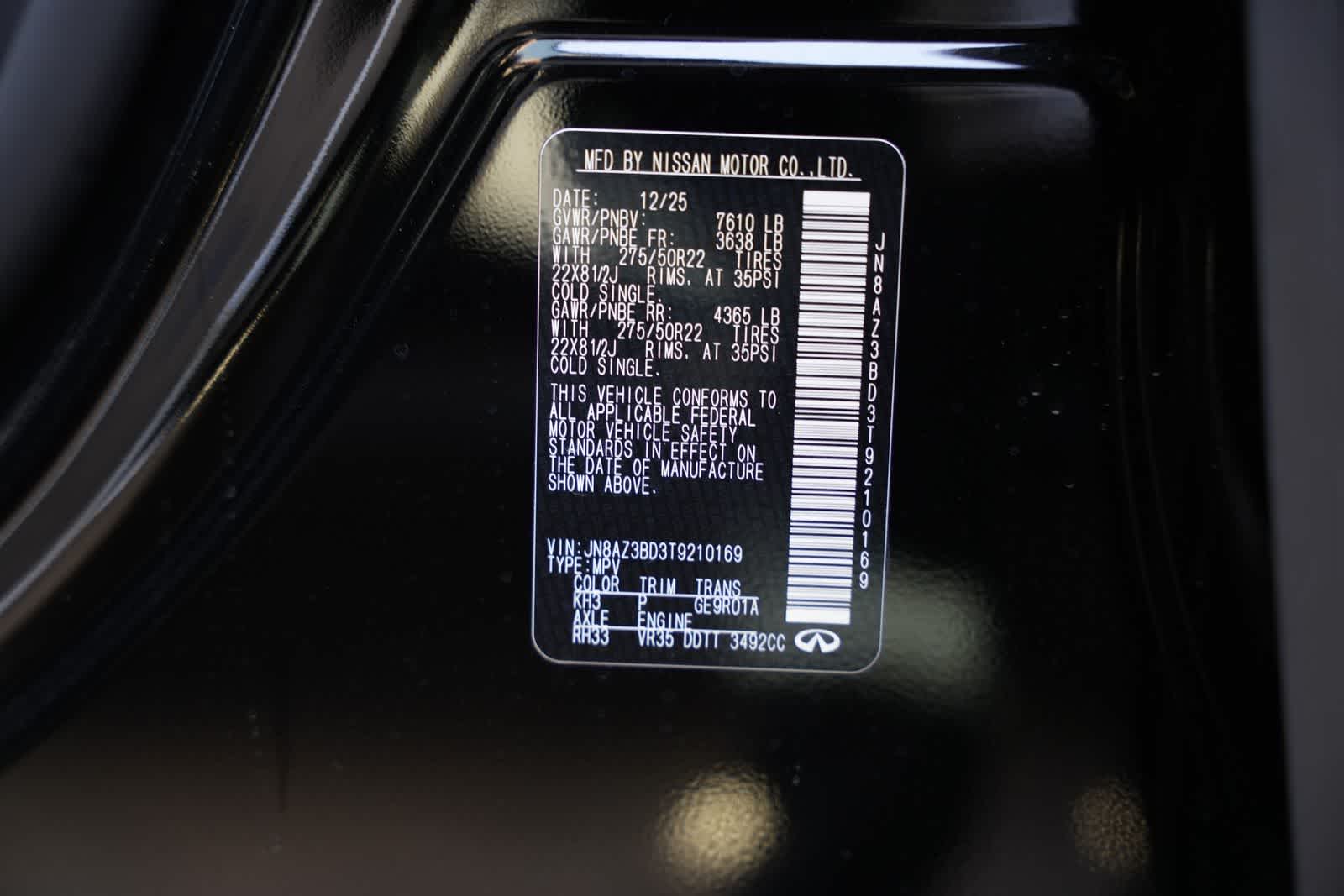 2026 INFINITI QX80 LUXE