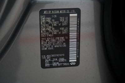 2026 INFINITI QX80 LUXE