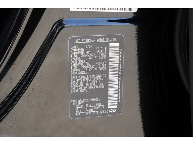 2025 INFINITI QX80 AUTOGRAPH