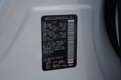 2026 INFINITI QX80 AUTOGRAPH