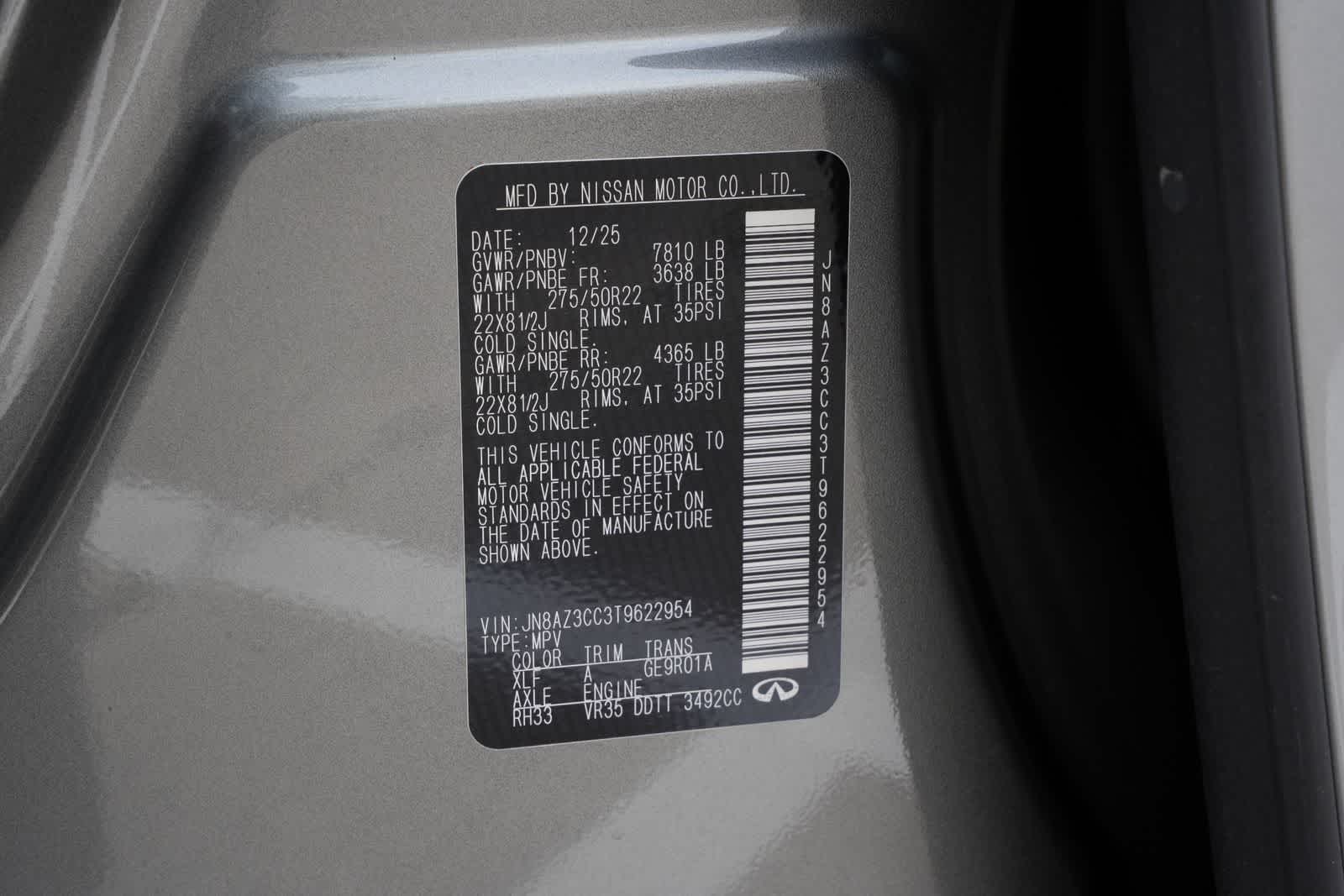 2026 INFINITI QX80 AUTOGRAPH