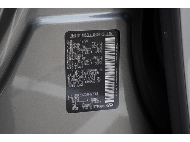 2026 INFINITI QX80 AUTOGRAPH