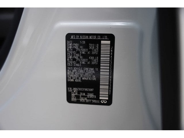 2026 INFINITI QX80 AUTOGRAPH