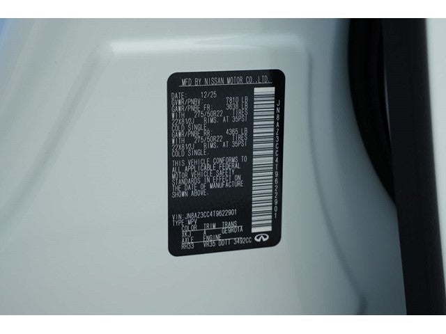 2026 INFINITI QX80 AUTOGRAPH