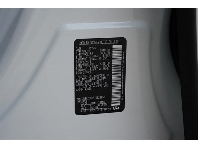 2026 INFINITI QX80 AUTOGRAPH