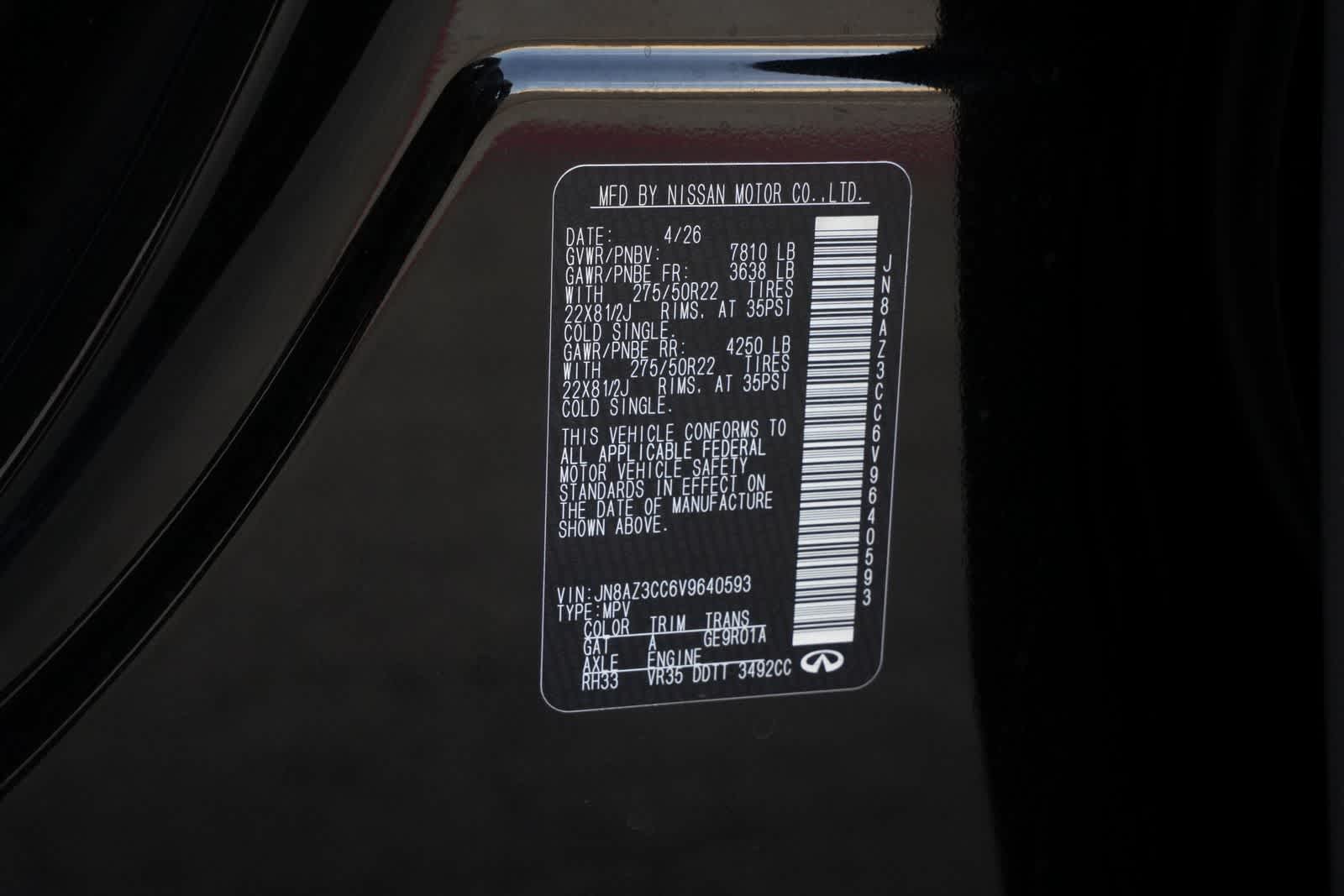 2027 INFINITI QX80 AUTOGRAPH