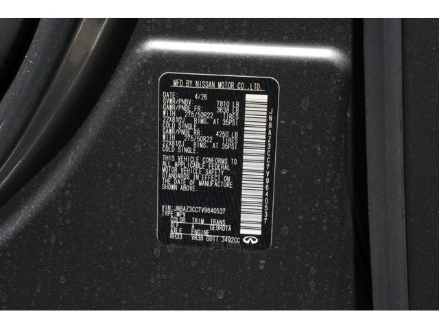 2027 INFINITI QX80 AUTOGRAPH