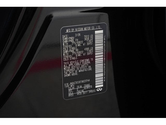 2026 INFINITI QX80 AUTOGRAPH