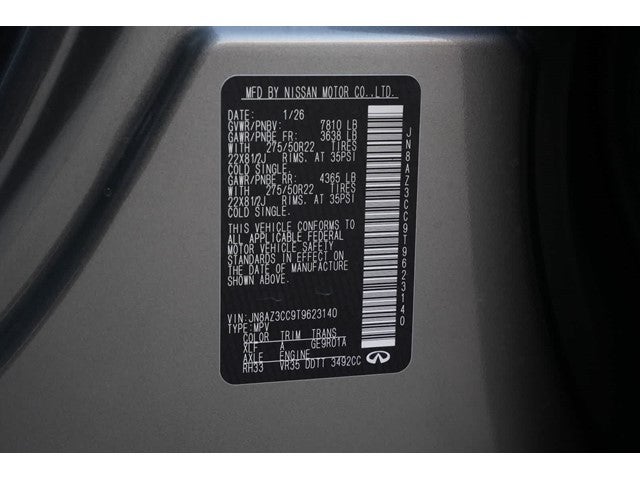 2026 INFINITI QX80 AUTOGRAPH