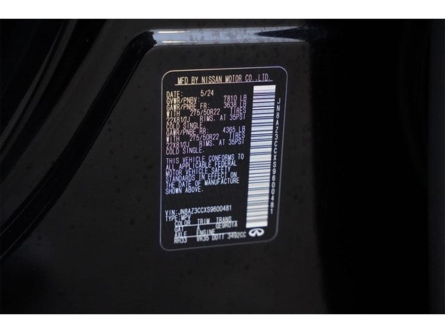 2025 INFINITI QX80 AUTOGRAPH