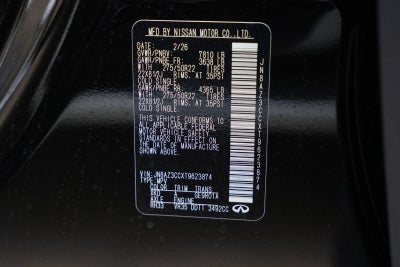 2026 INFINITI QX80 AUTOGRAPH