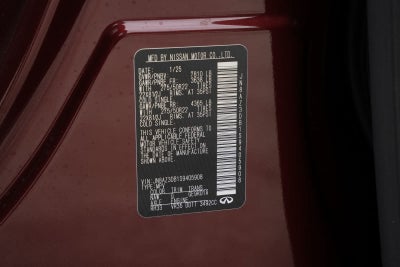 2025 INFINITI QX80 SENSORY