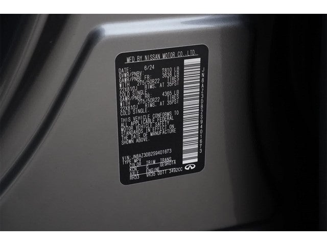 2025 INFINITI QX80 Sensory 4WD