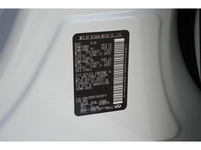 2026 INFINITI QX80 SPORT