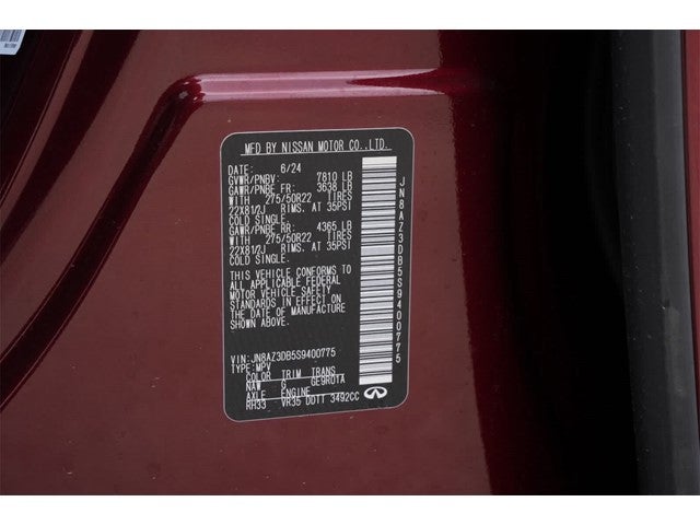 2025 INFINITI QX80 Sensory 4WD