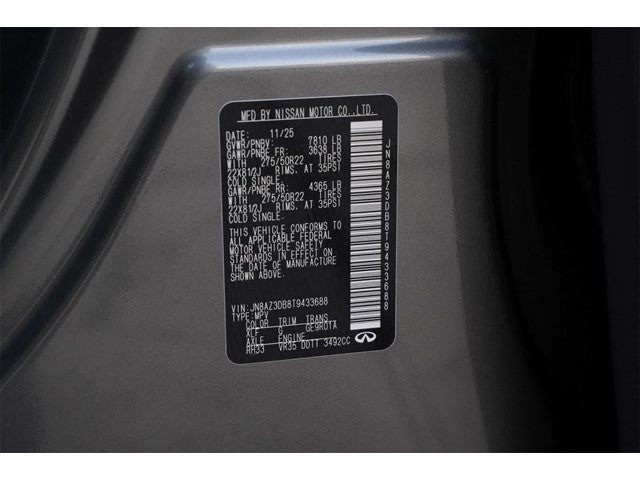 2026 INFINITI QX80 SPORT