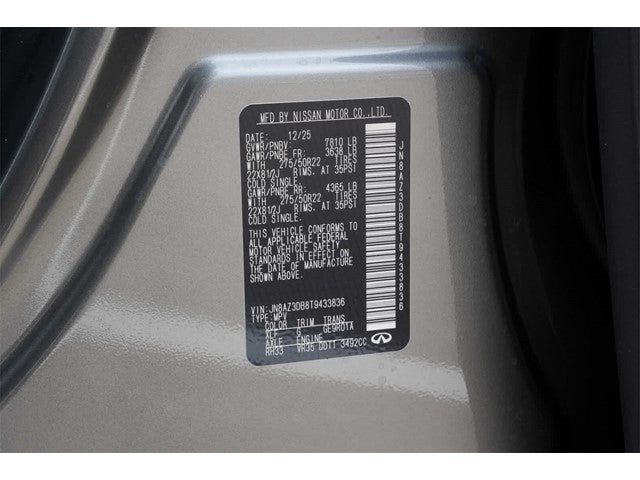 2026 INFINITI QX80 SPORT