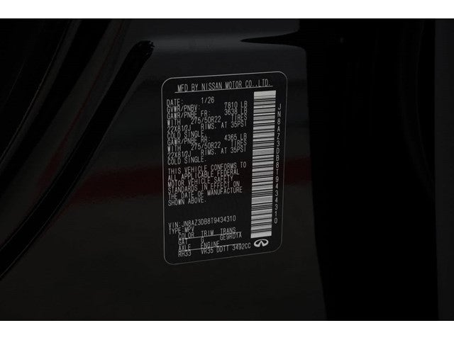 2026 INFINITI QX80 SPORT