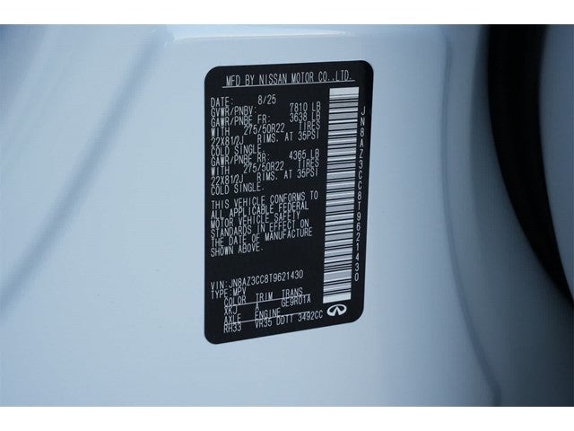 2026 INFINITI QX80 Sport 4WD