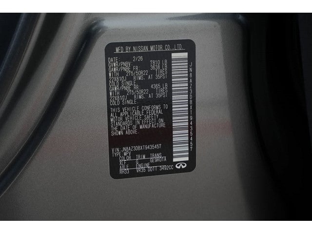 2026 INFINITI QX80 SPORT