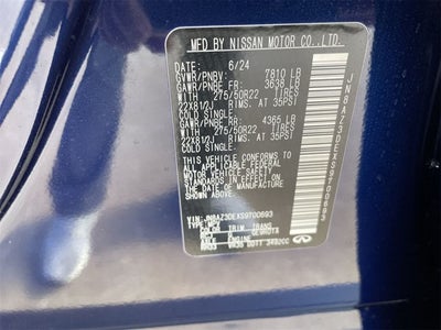 2025 INFINITI QX80 Sensory 4WD