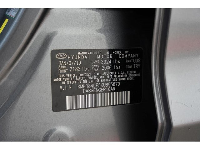 2019 Hyundai Elantra Value Edition
