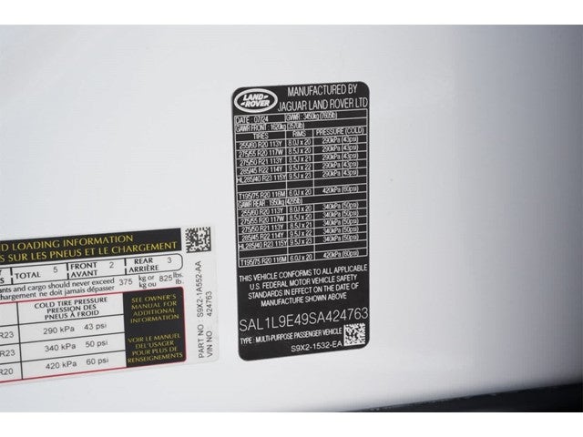 2025 Land Rover Range Rover Sport Dynamic SE