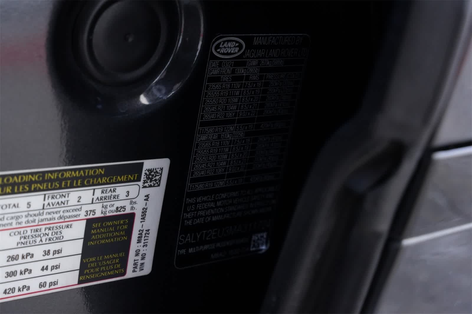 2021 Land Rover Range Rover Velar R-Dynamic S