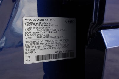 2025 Audi Q3 S line Premium