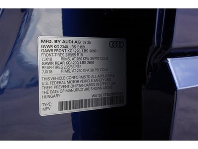 2025 Audi Q3 S line Premium