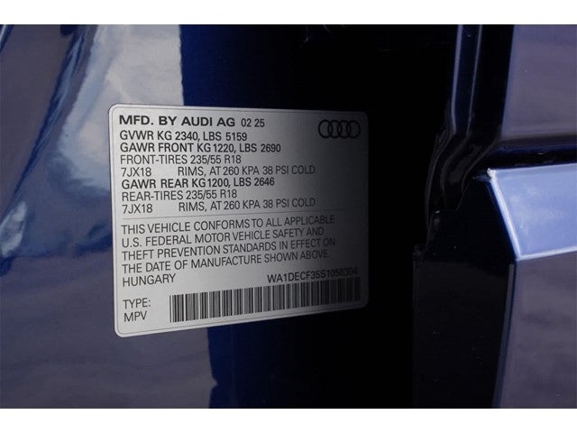 2025 Audi Q3 S line Premium