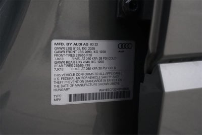 2022 Audi Q3 S line Premium Plus