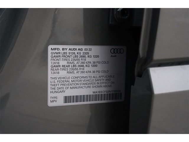 2022 Audi Q3 S line Premium Plus