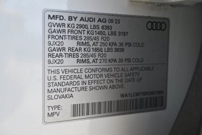 2024 Audi Q7 Premium Plus