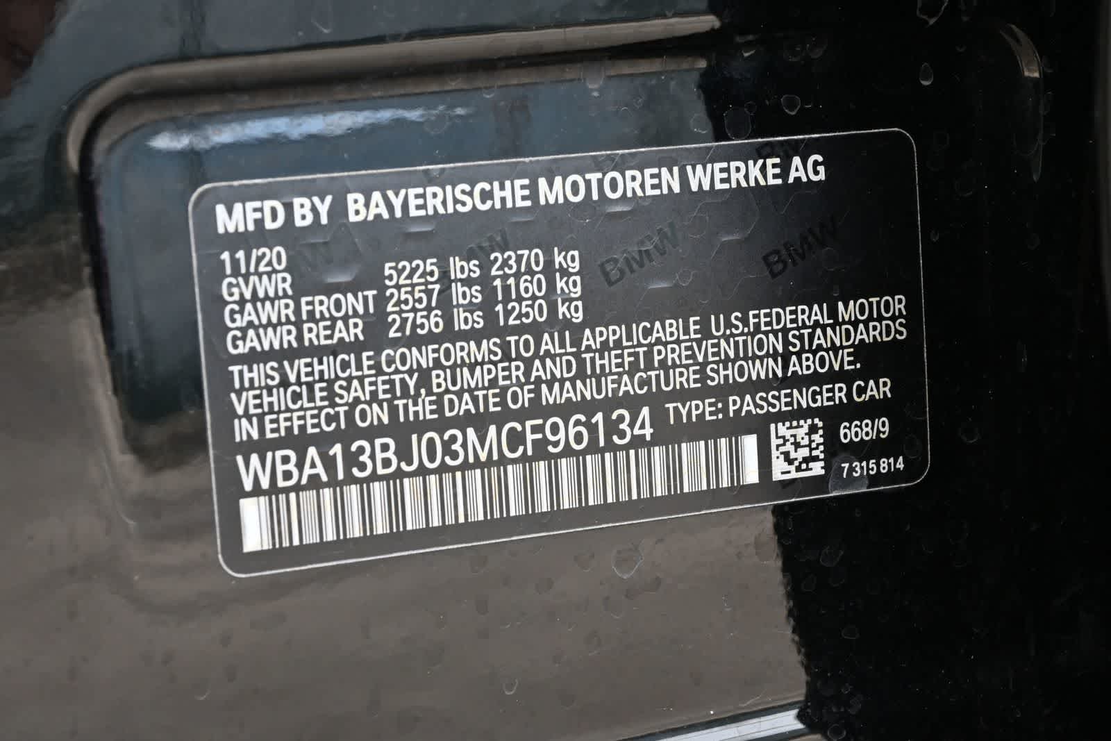 2021 BMW 530i xDrive 530i xDrive