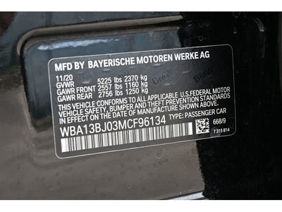 2021 BMW 530i xDrive 530i xDrive